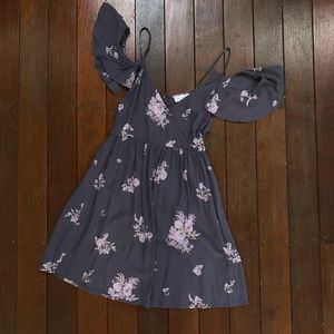 Full Tilt Tilly’s Purple Floral Dress
